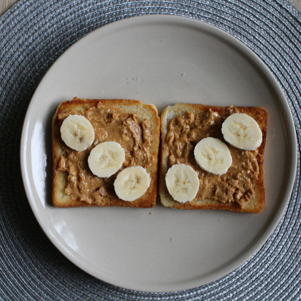  Peanut butter toasts